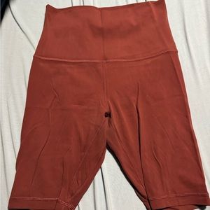 Lululemon align high rise biker short (8 inch)